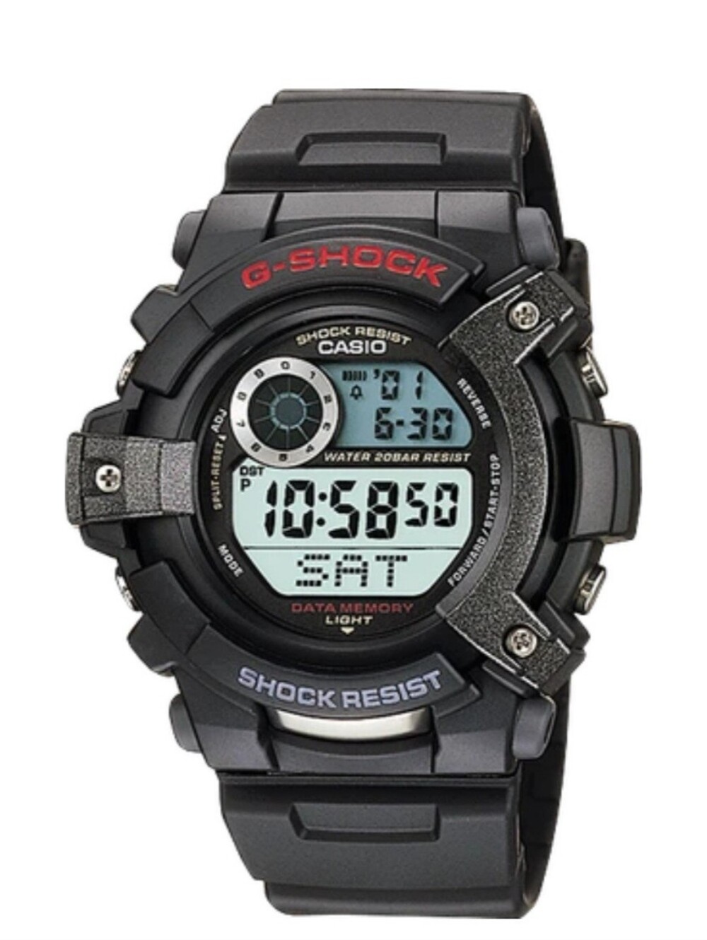 Vintage Casio G-Shock G-2500 Digital Watch (Module 2266) - Excellent Condition